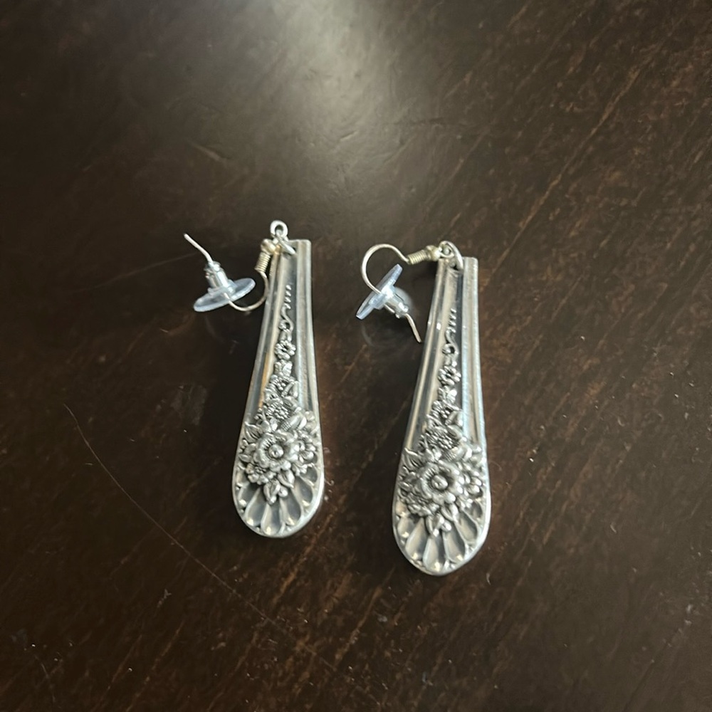 Sterling silver post earrings